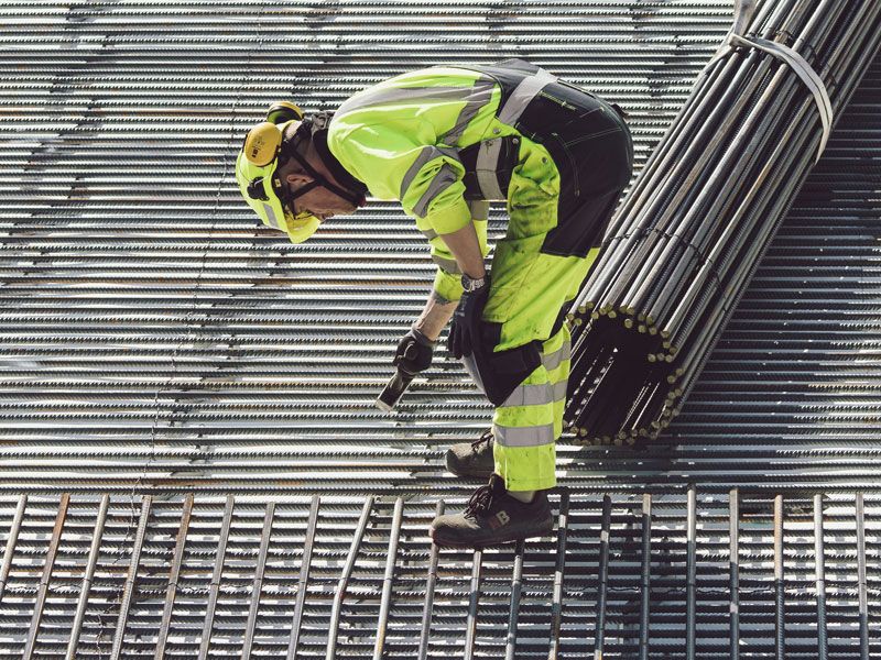 worker on roof